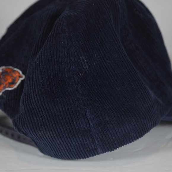 retro vintage 90s American needle san Chicago bears corduroy snapback hat - Picture 7 of 10